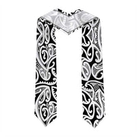 New Zealand Nurse RN 2026 Personalised Graduation Stole White Maori Pattern Cultural Pride