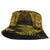 New Zealand Rugby All  Gold Bucket Hat Silver Fern All Black Mix Ta Moko - Polynesian Pride