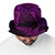 New Zealand Rugby All Purple Bucket Hat Silver Fern All Black Mix Ta Moko - Polynesian Pride