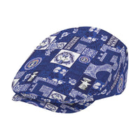 Northern Mariana Islands Magof Nochebuena Jeff Hat Pacific Patchwork Xmas Vibes LT9 - Polynesian Pride