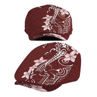 Oxblood Hawaii Jeff Hat Hammerhead Shark Tattoo Curve Polynesian - Polynesian Pride