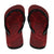 Oxblood Polynesia Flip Flops Hawaiian Tribal Hammerhead Shark Tattoo - Polynesian Pride