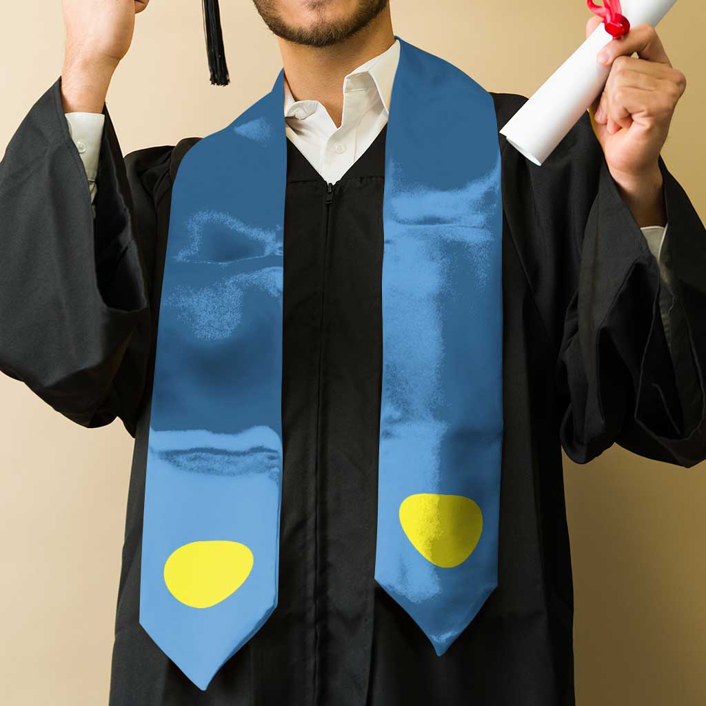 Palau Graduation Stole Flag Style