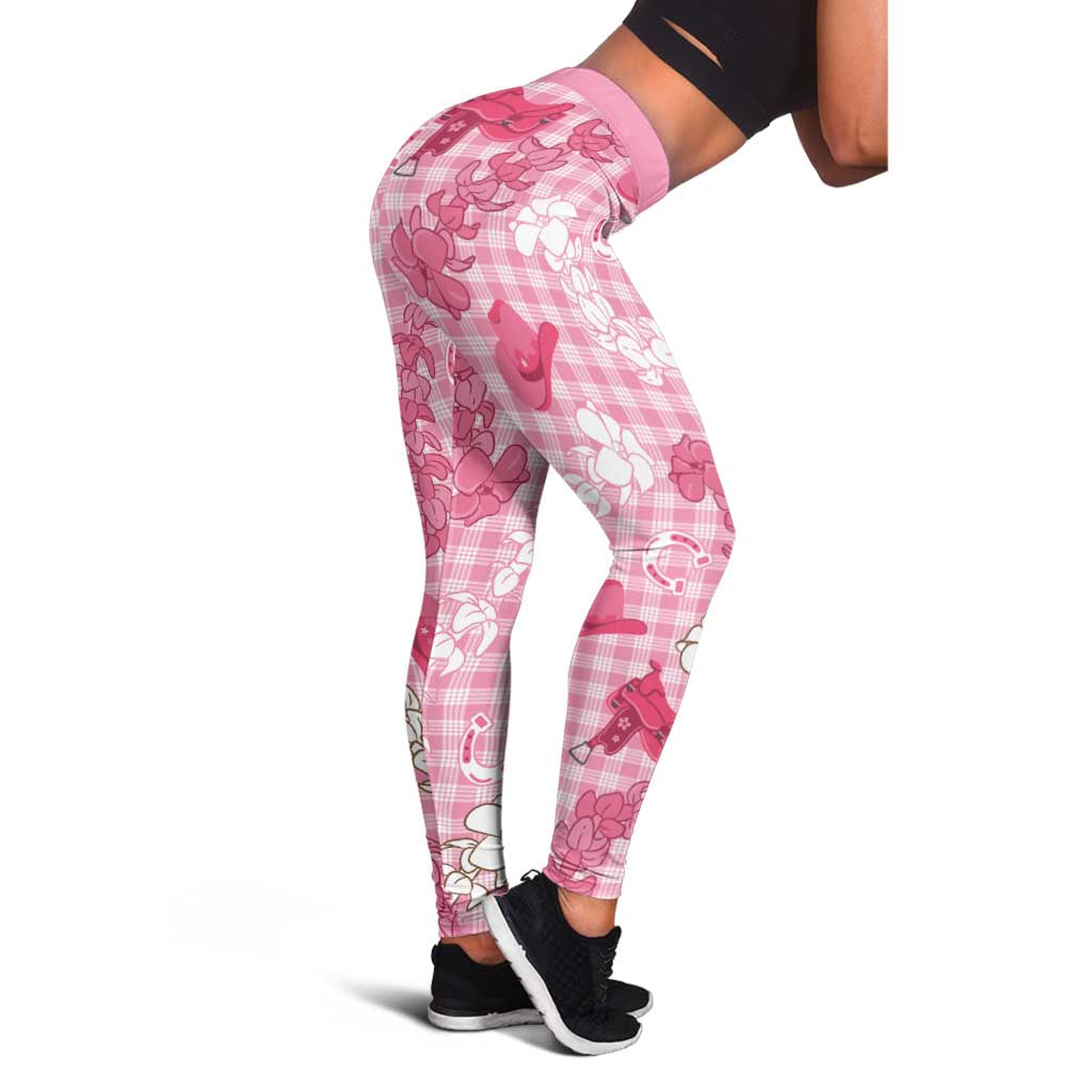 Paniolo Palaka Hawaiian Cowgirl Leggings - Polynesian Pride