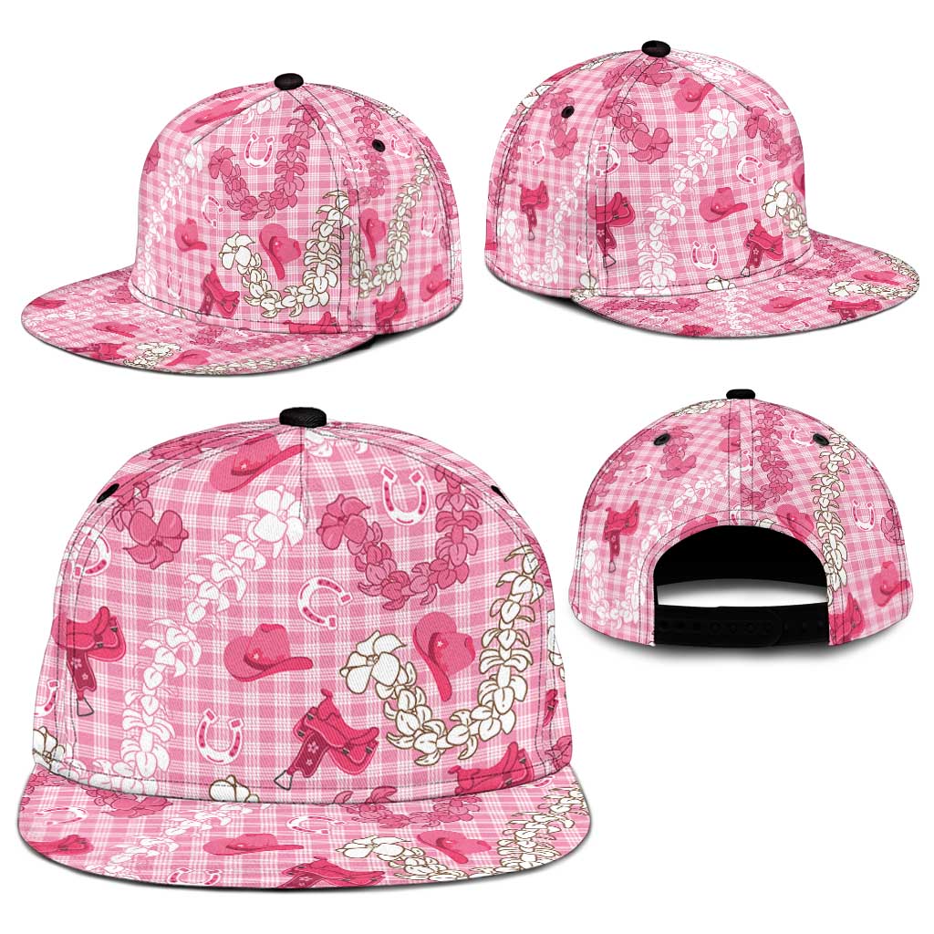 Paniolo Palaka Hawaiian Cowgirl Snapback Cap LT9 - Polynesian Pride