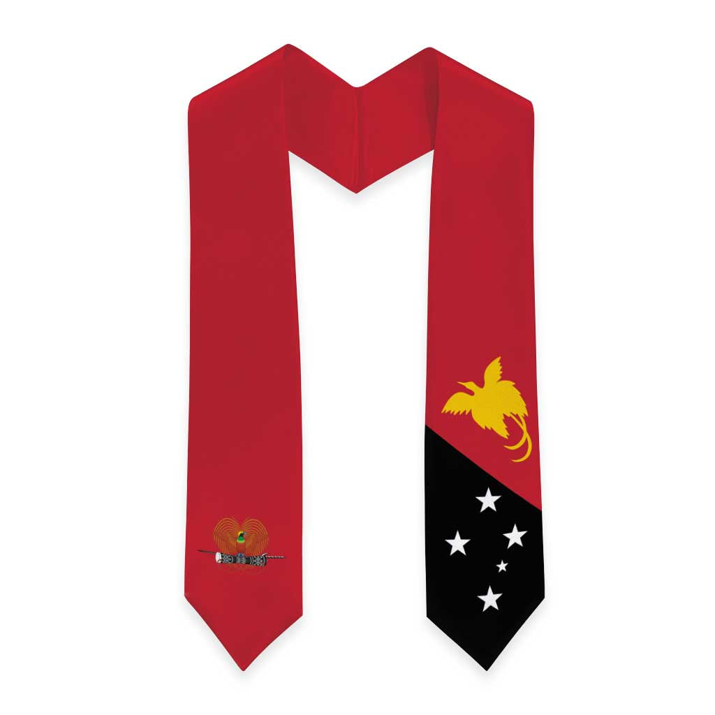 Papua New Guinea Graduation Stole Flag Style