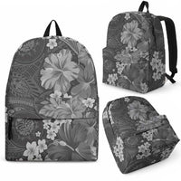 Pauli Hawai'i Hibiscus Backpack Polynesian Tribal Tattoo Pattern Floral Elements