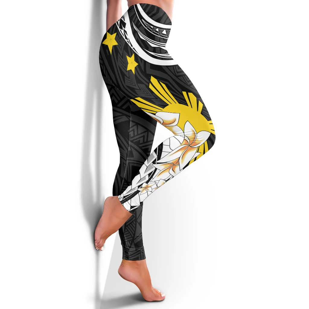 Philippines Tribal Leggings Mix Plumeria
