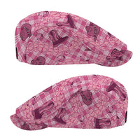 Pink Palaka Hawaii Cowboy Jeff Hat Puakenikeni Lei Paniolo Papale Seamless Vibes - Polynesian Pride