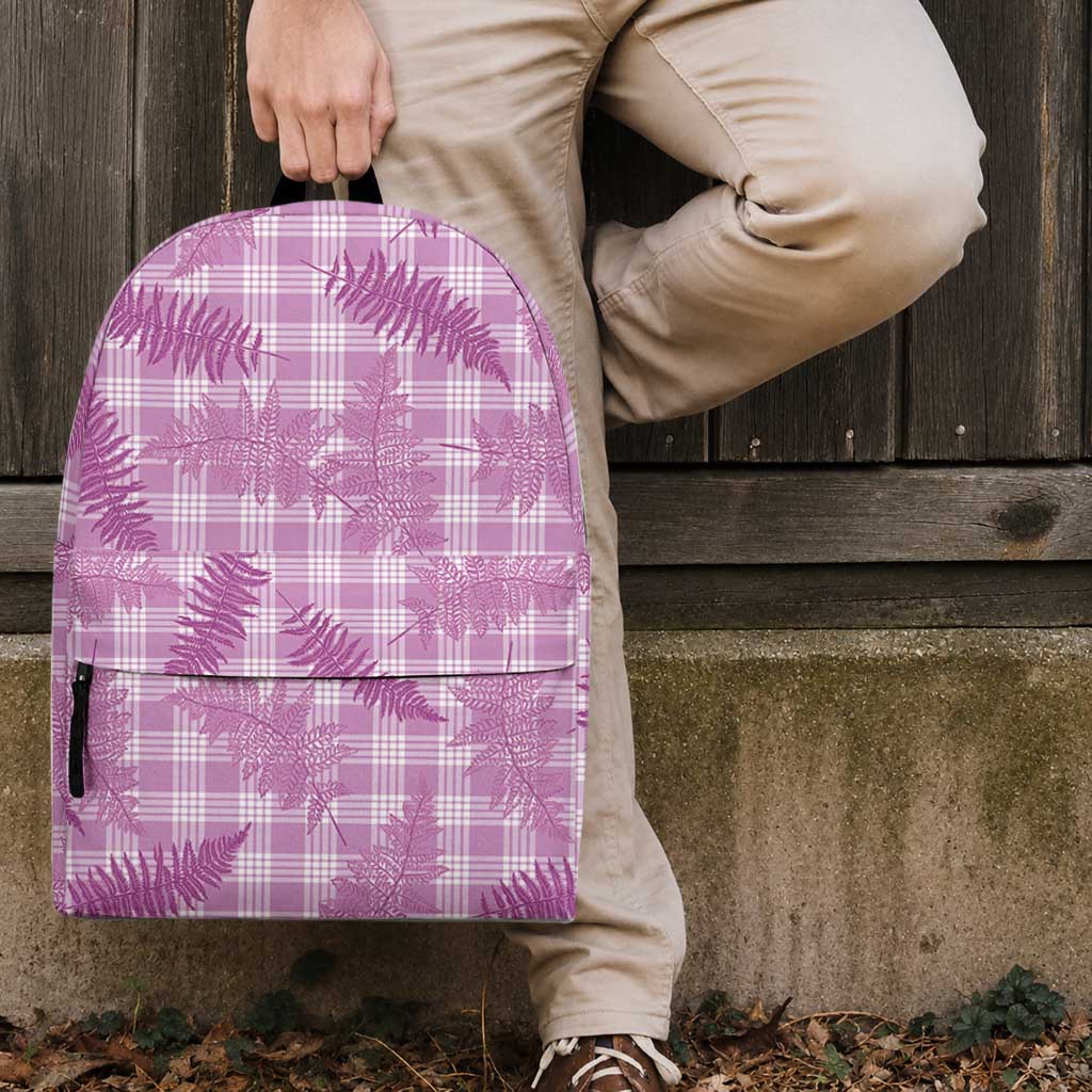 Pink Palaka Hawaii Palapalai Backpack Hawaiian Fern LT14 - Polynesian Pride