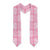 Pink Palaka Quilt Hawaii Graduation Stole Traditional Hawaii-plaid Pattern - Polynesian Pride