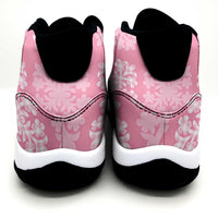 Pink Palaka Quilt Hawaii Sneakers J11 Traditional Hawaii-plaid Pattern LT14 - Polynesian Pride