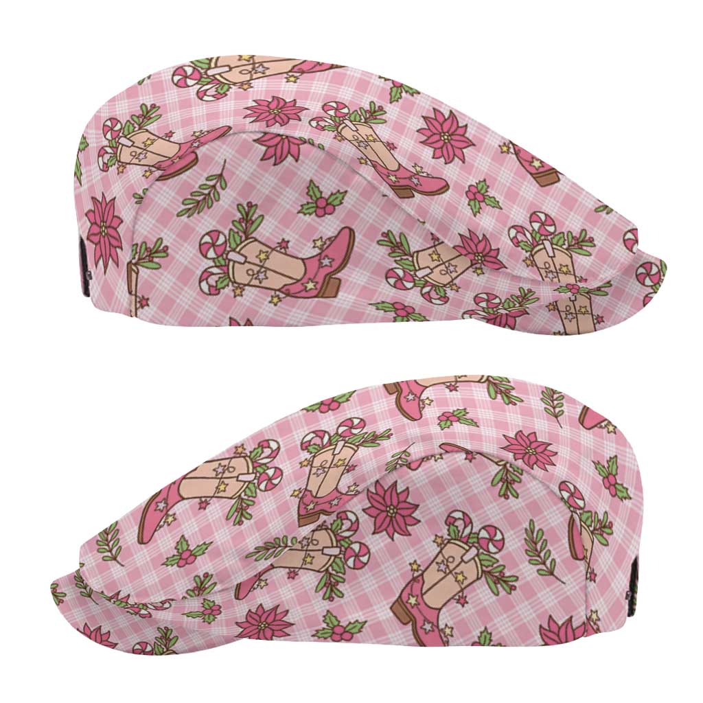 Pink Paniolo Palaka Hawaiian Cowgirl Christmas Jeff Hat LT9 - Polynesian Pride