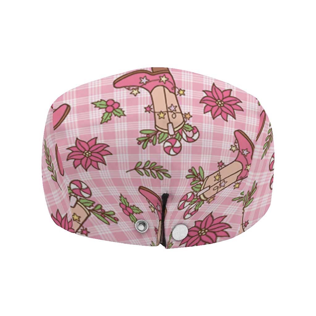 Pink Paniolo Palaka Hawaiian Cowgirl Christmas Jeff Hat LT9 - Polynesian Pride