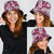 Piqi Bula Fiji Bucket Hat Fijian Tapa Seamless Hibiscus - Polynesian Pride
