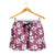 Piqi Bula Fiji Shorts for Women Fijian Tapa Seamless Hibiscus - Polynesian Pride