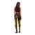 Polynesian Pride Leggings Turtle Hibiscus Luxury Style - Merigold - Polynesian Pride