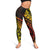 Polynesian Pride Leggings Turtle Hibiscus Luxury Style - Reggae Ver2 - Polynesian Pride
