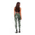 Polynesian Pride Leggings Turtle Hibiscus Luxury Style - Sage - Polynesian Pride