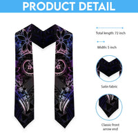 Polynesian Sunset Plumeria Graduation Stole Galaxy Polynesian Tattoo