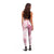 Polynesian Women's Day Leggings Plumeria Passion - Pink LT07
