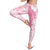 Polynesian Women's Day Leggings Plumeria Passion - Pink LT07