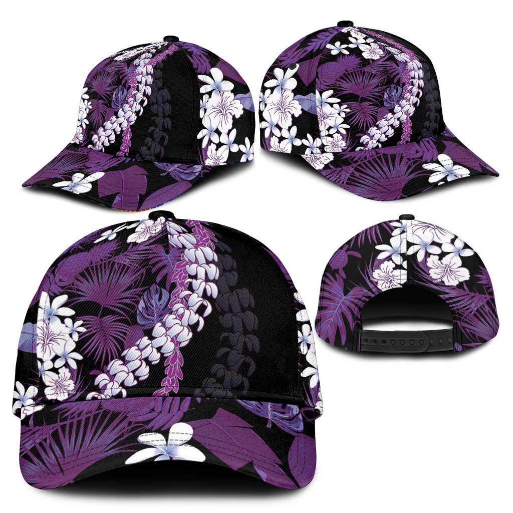 Poni Aloha Hawaii Lei Classic Cap Tropical Flowers Elegant Vibe LT14