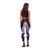 Poni Aloha Hawaii Lei Leggings Tropical Flowers Elegant Vibe - Polynesian Pride