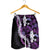 Poni Aloha Hawaii Lei Shorts for Men Tropical Flowers Elegant Vibe - Polynesian Pride