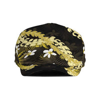 Puakenikeni Maile Lei Jeff Hat Frangipani Yellow Tropical Leaves