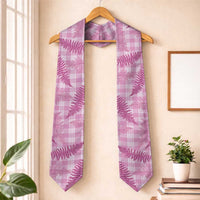 Purple Palaka Hawaii Palapalai Graduation Stole Hawaiian Fern