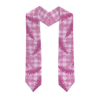 Purple Palaka Hawaii Palapalai Graduation Stole Hawaiian Fern
