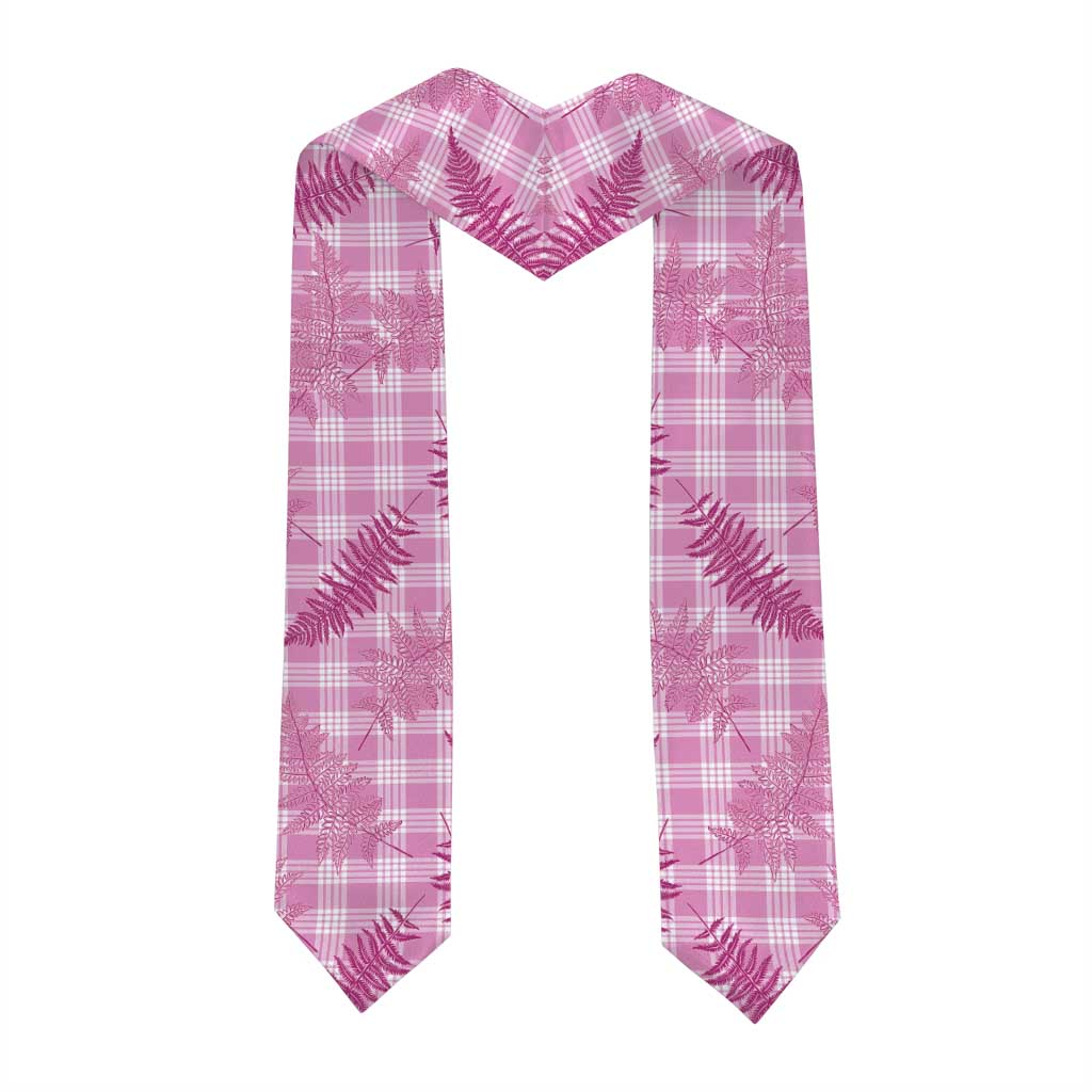 Purple Palaka Hawaii Palapalai Graduation Stole Hawaiian Fern