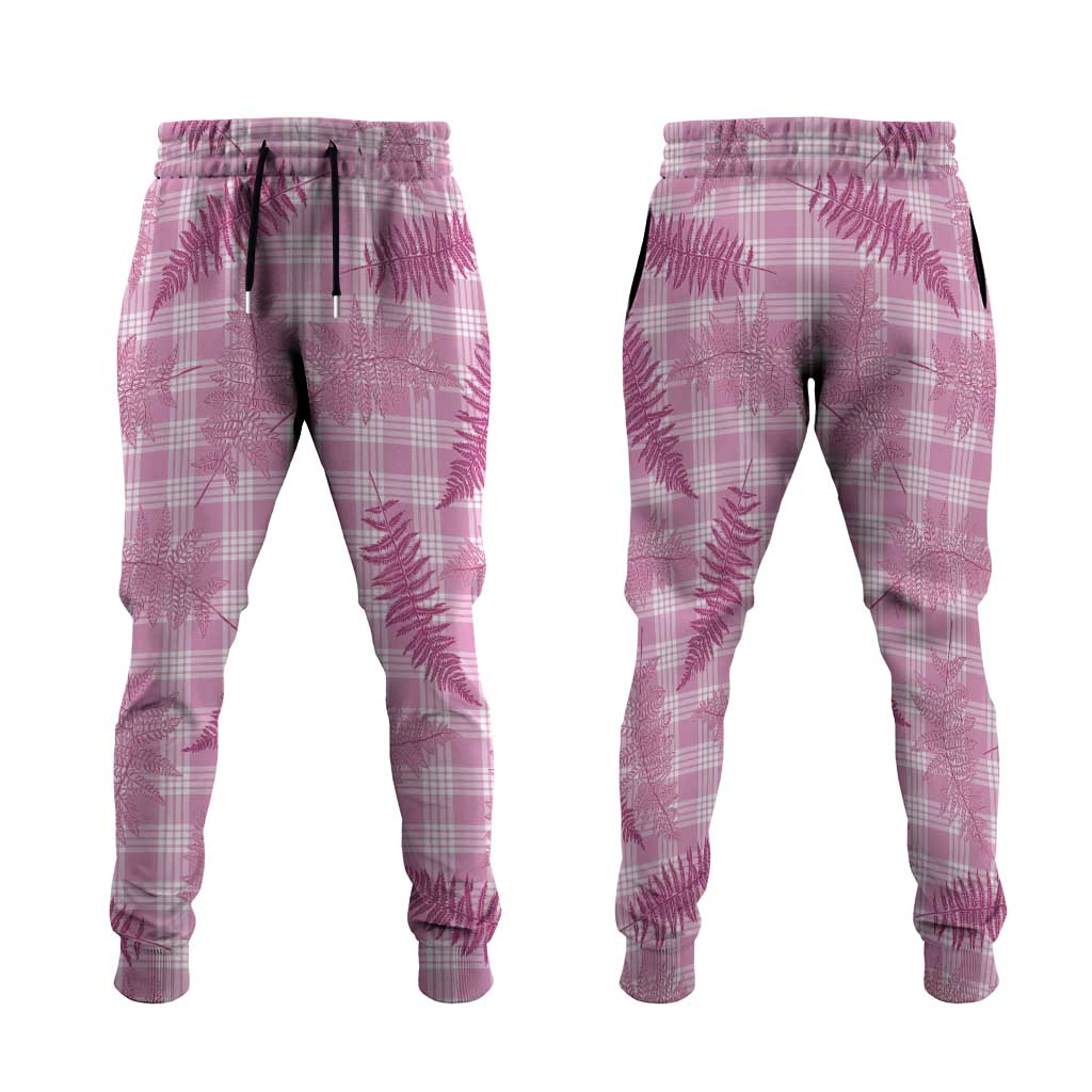 Purple Palaka Hawaii Palapalai Jogger Pants Hawaiian Fern