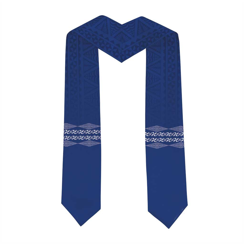 Queen Salote College 100 Years Anniversary Custom Graduation Stole Tonga QSC Royal Blue