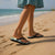 Sage Green Aloha Hawaii Flip Flops Monstera Hibiscus Plumeria Seamless Vibes - Polynesian Pride