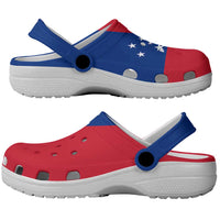Samoa Clogs Shoes Heritage Palette Flag-Inspired - Polynesian Pride