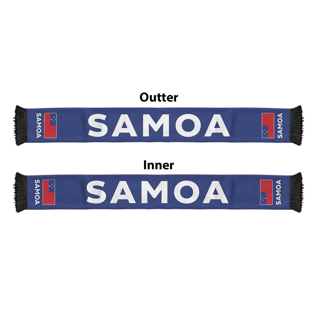 Samoa Football Soccer Scarf Flag Style