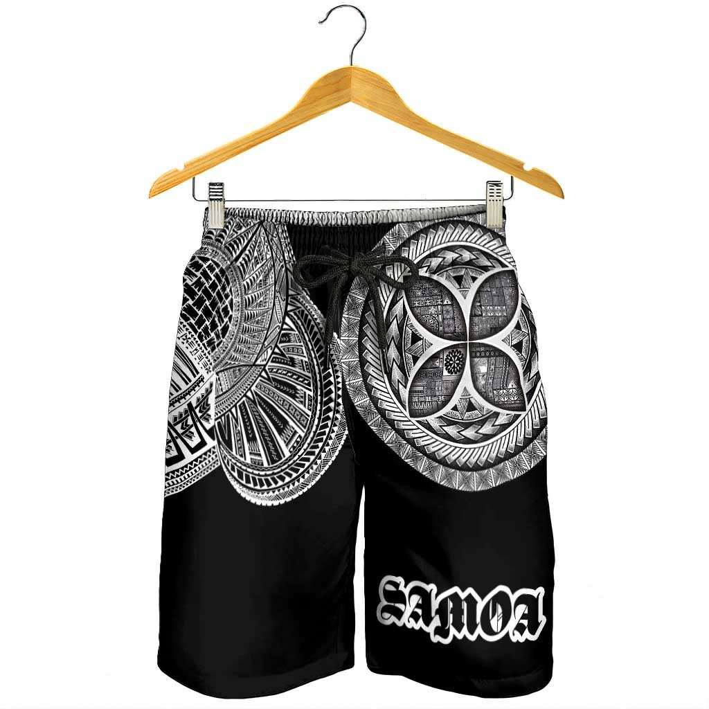 Samoa Traditional Tattoo Shorts for Men Tribal Tatau Pattern