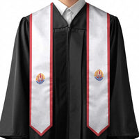 Tahiti Graduation Stole Flag Style LT05