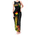 PNG Hibiscus Tribal Pattern Tank Maxi Dress Motuan Reggae Color LT7 Women Reggae - Polynesian Pride