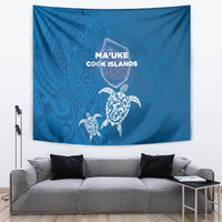 Cook Islands Ma'uke Atoll Tapestry Maori Turtle and Polynesian Pattern LT03 - Polynesian Pride