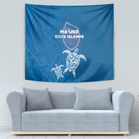 Cook Islands Ma'uke Atoll Tapestry Maori Turtle and Polynesian Pattern LT03 - Polynesian Pride