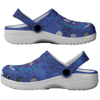 Toa Samoa Rugby Clogs Shoes 40th Anniversary Samoan Siapo Pattern LT14 - Polynesian Pride