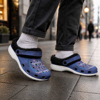 Toa Samoa Rugby Fleece Clogs 40th Anniversary Samoan Siapo Pattern LT14 - Polynesian Pride