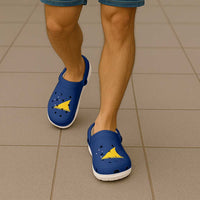 Tokelau Clogs Shoes Heritage Palette Flag-Inspired - Polynesian Pride