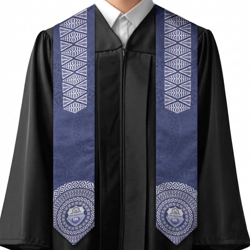 Tonga Apifo'ou College Graduation Stole Simple Ngatu