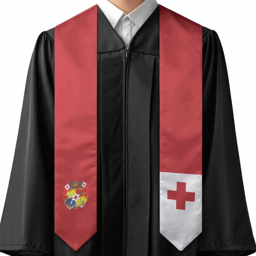 Tonga Graduation Stole Flag Style