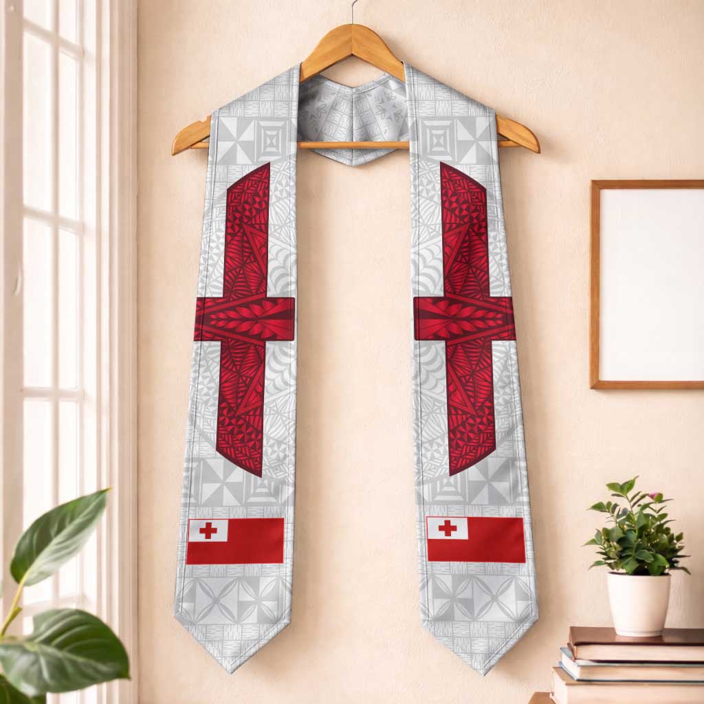 Tonga Ngatu Art Rugby Mate Ma'a Graduation Stole