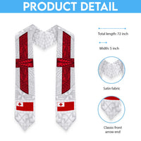 Tonga Ngatu Art Rugby Mate Ma'a Graduation Stole